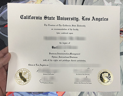 Cal State LA Diploma