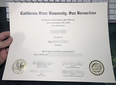 Fake CSUSB Diploma