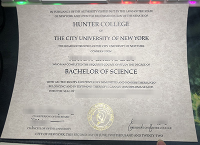 Hunter College Diploma