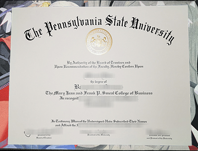 Fake PSU Diploma