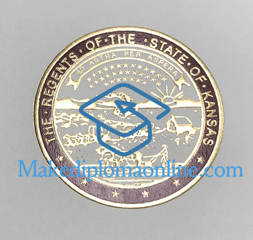 Fake PSU Diploma seal