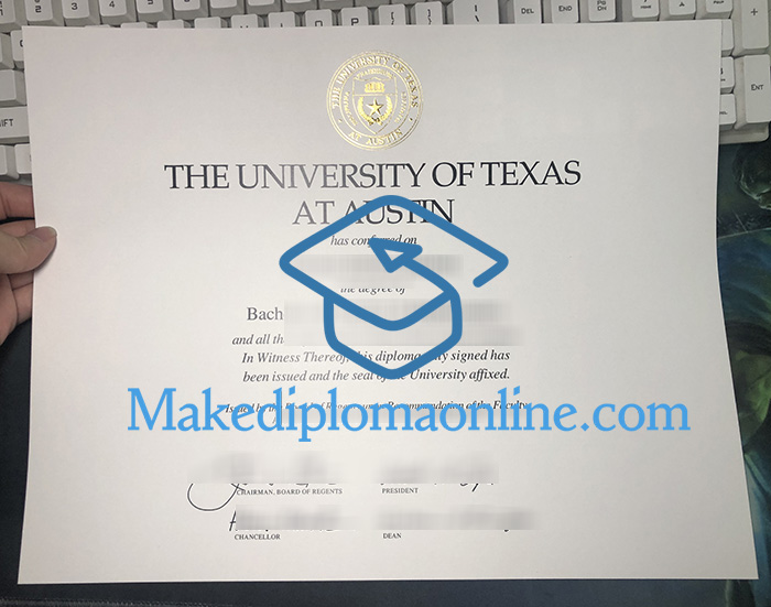 University of Texas at Austin Diploma