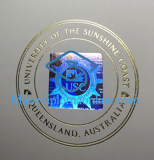 UniSC Degree seal