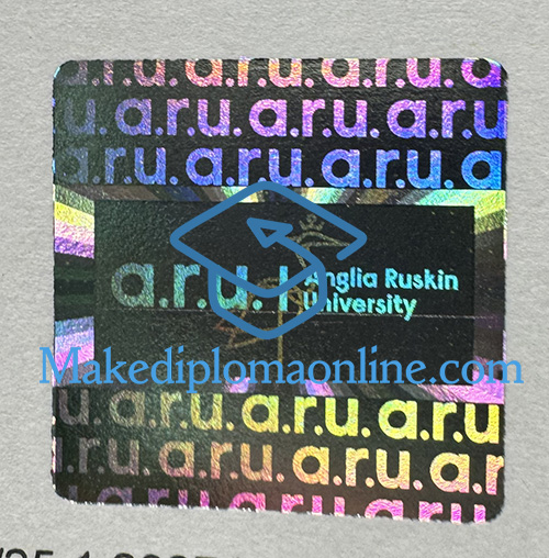Fake ARU Degree Hot Stamping Hologram