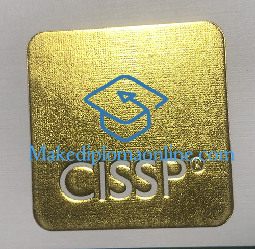 CISSP Certificate seal