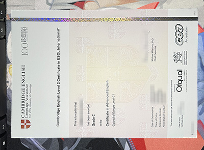 Fake CAE Certificate