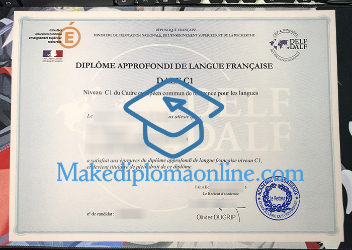 DALF C1 Certificate