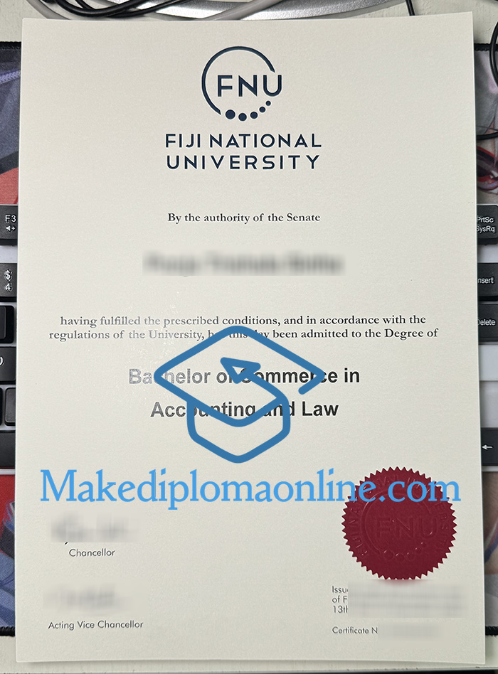 Fake FNU Diploma