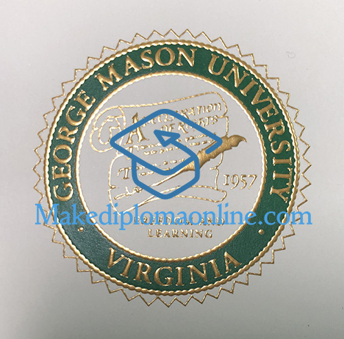 GMU Diploma seal
