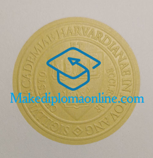 Harvard University Diploma Seal