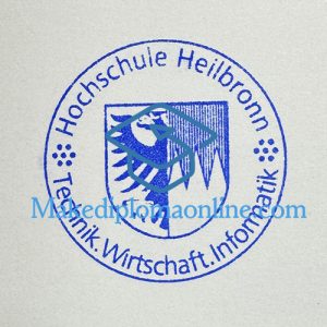 Hochschule Heilbronn Zeugnis