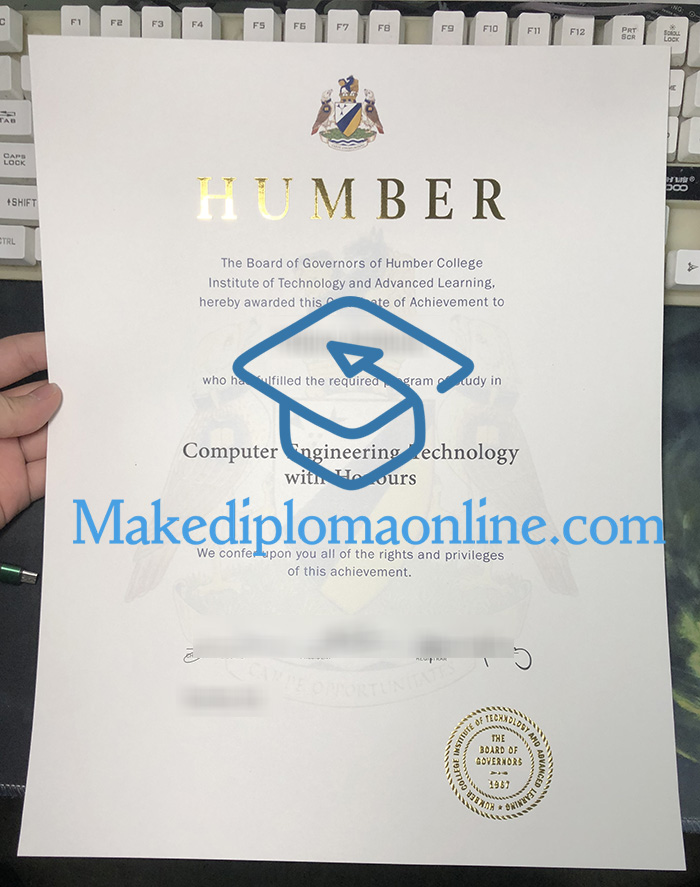 HUMBER Diploma