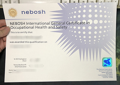 Fake Nebosh Certificate