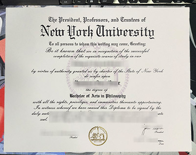 NYU Diploma