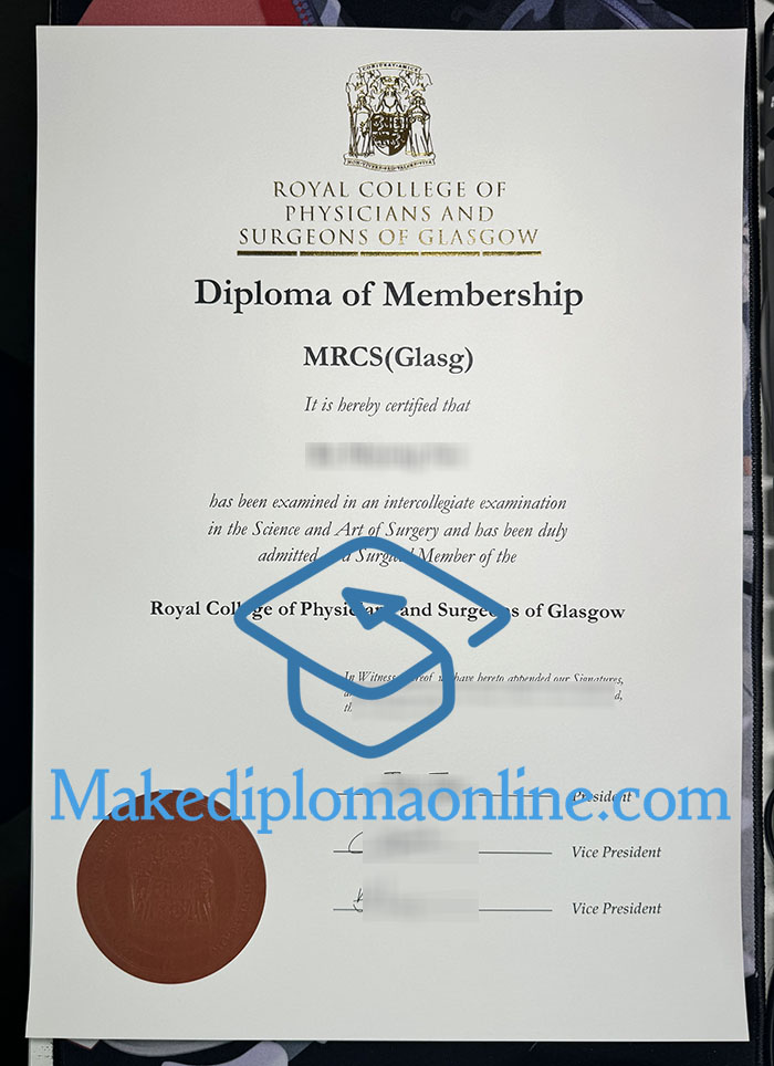 RCPSG Diploma