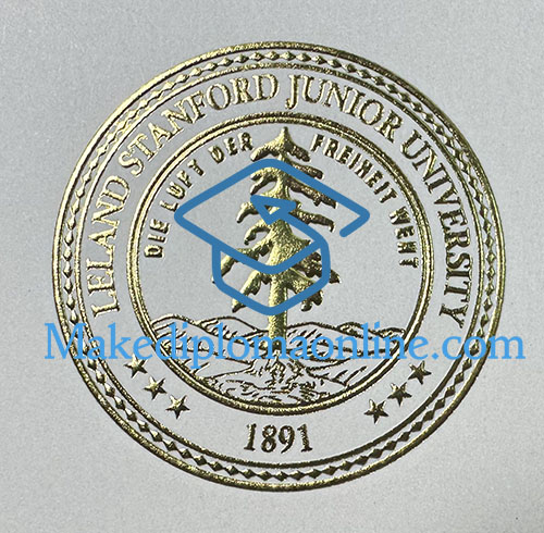 Stanford University Diploma seal