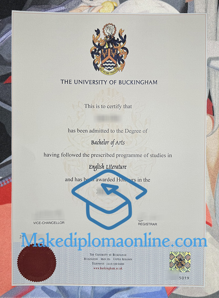 University of Buckingham Degree