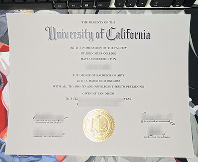 UCSD Diploma