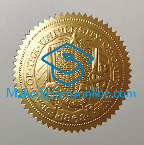 UCLA Diploma seal