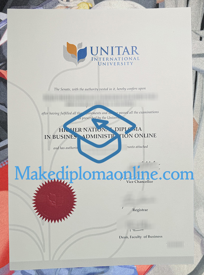 UNITAR Diploma