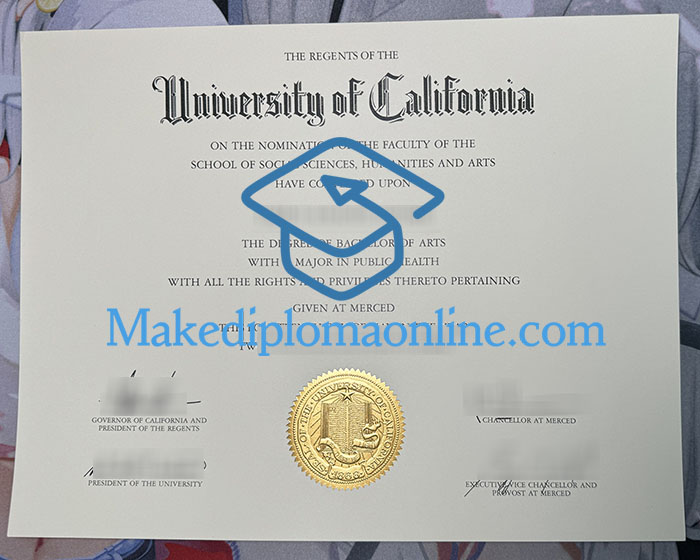 UC Merced Diploma