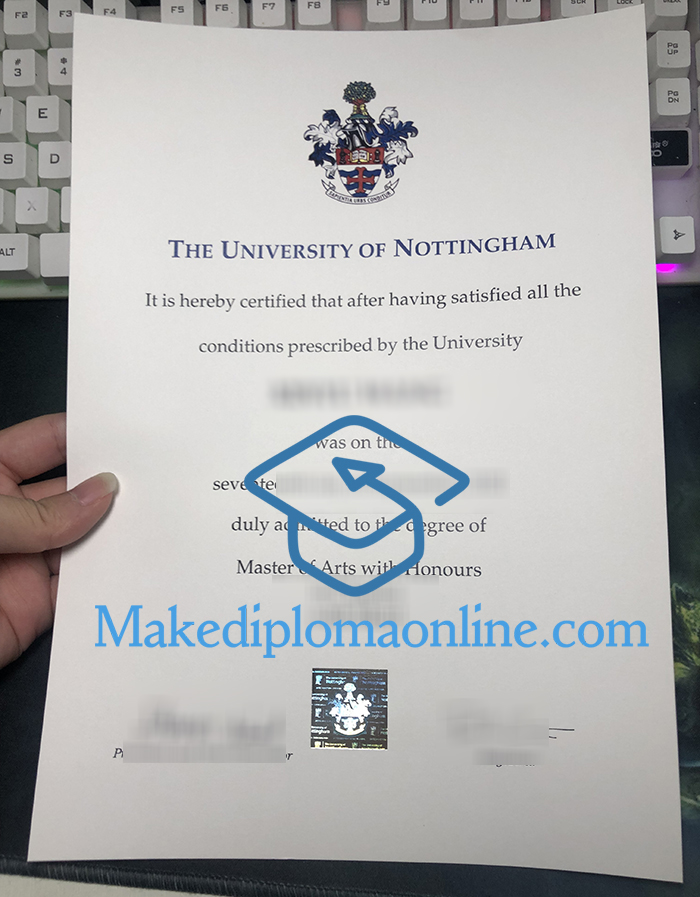 University of Nottingham Degree