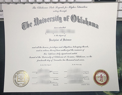 University of Oklahoma Diploma