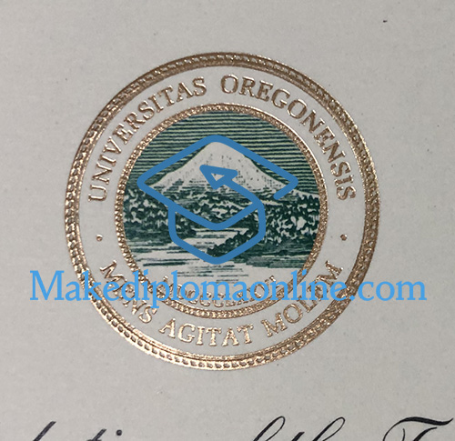 University of Oregon Diploma Seal