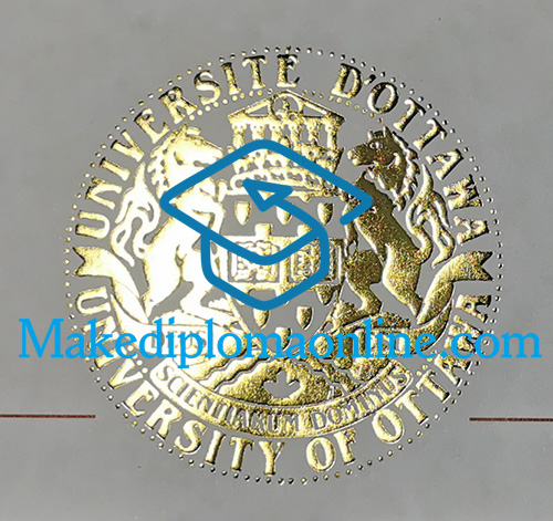 Université d'Ottawa Diploma Seal