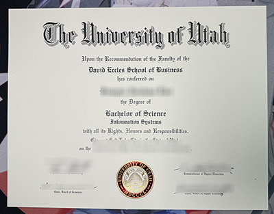 University of Utah Diploma