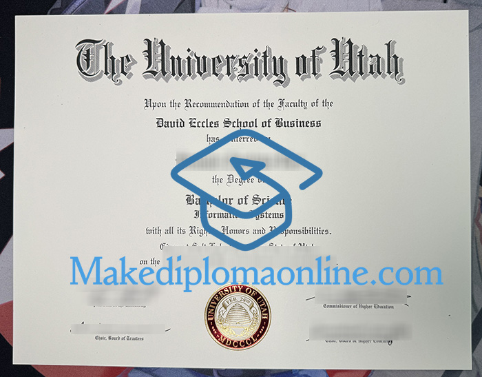 University of Utah Diploma