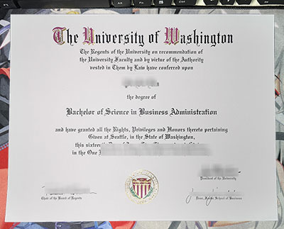 University of Washington Diploma