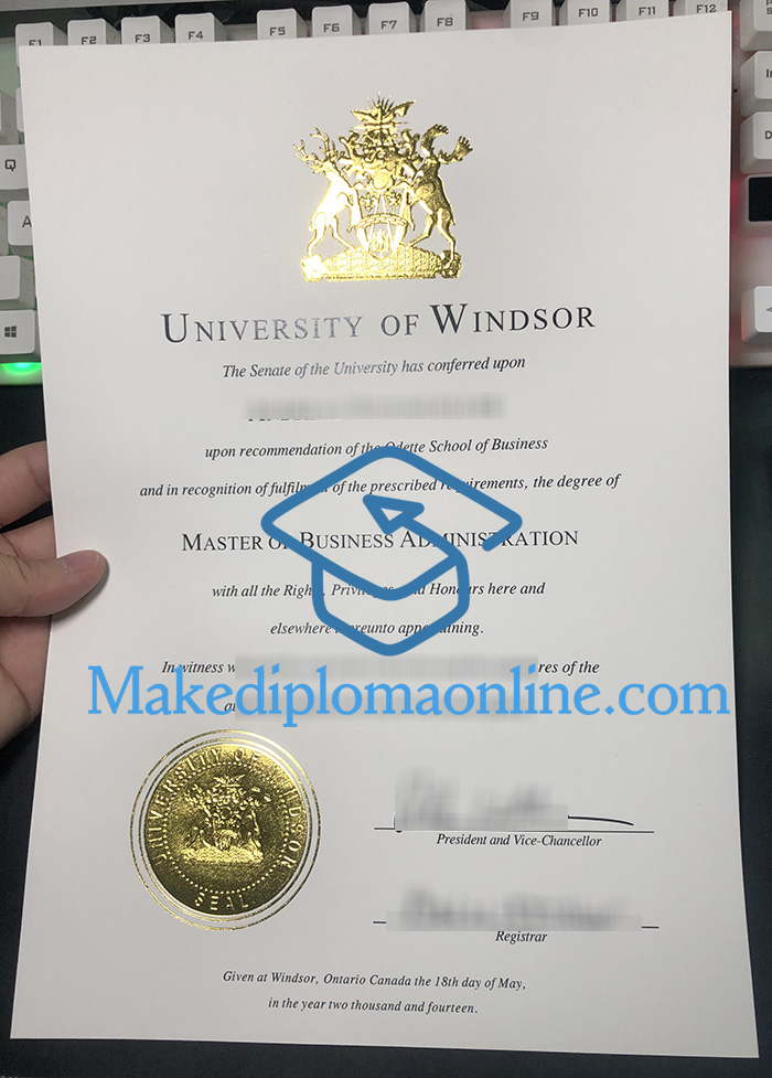 University of Windsor Diploma