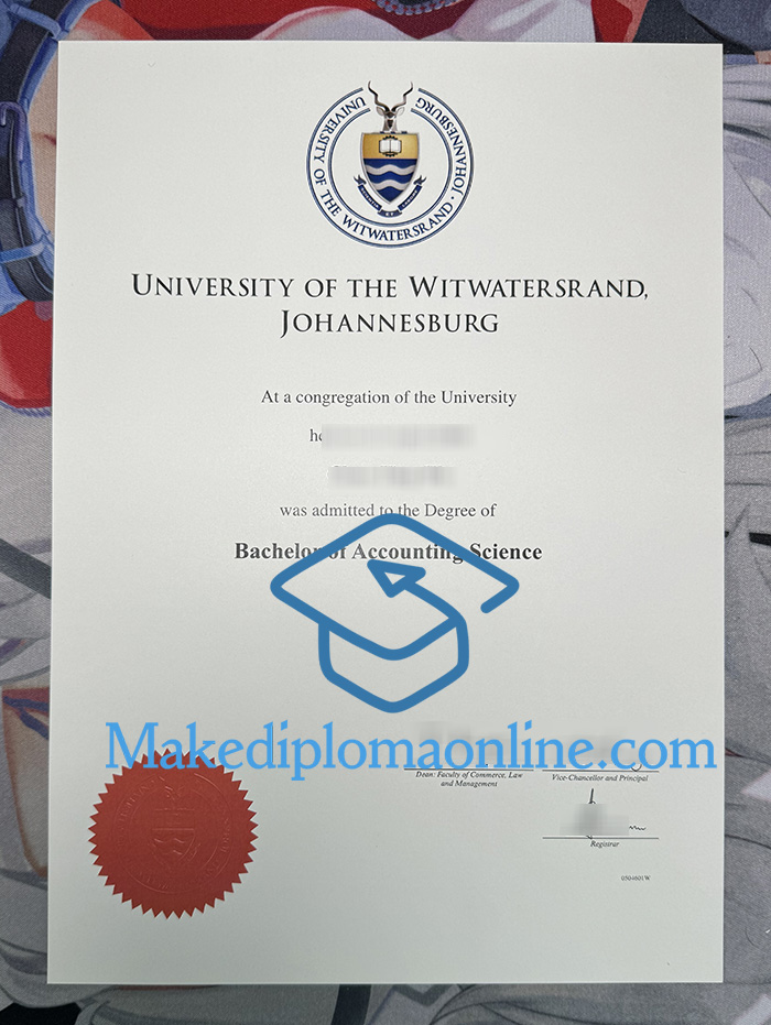University of the Witwatersrand Degree