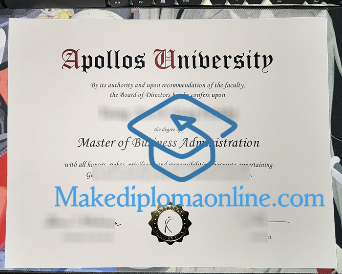 Apollos University Diploma