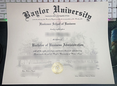 Baylor University Diploma