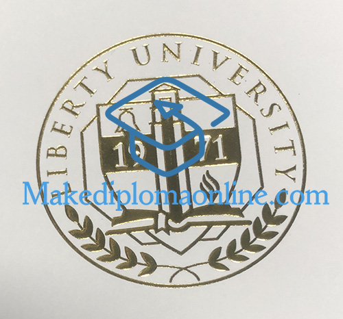 Fake Liberty University Diploma seal