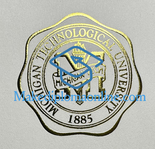 Michigan Technological University Diploma seal 