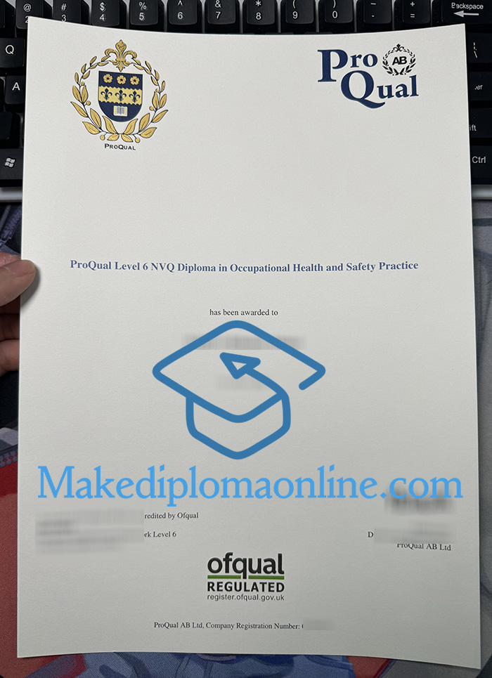 ProQual Level 6 NVQ Diploma