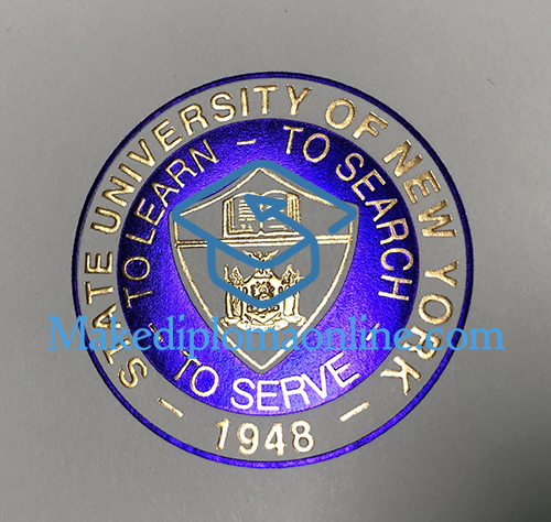 SUNY Geneseo Diploma Seal