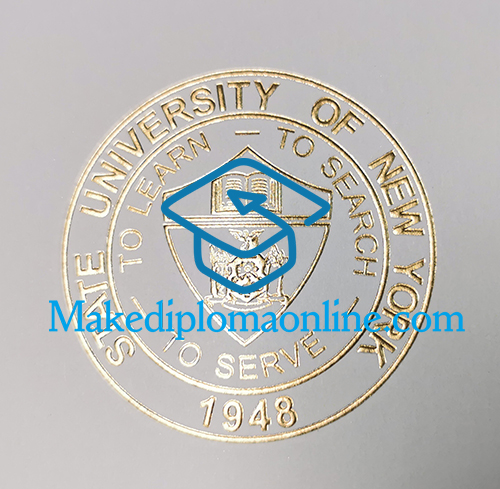 SUNY SB Diploma seal