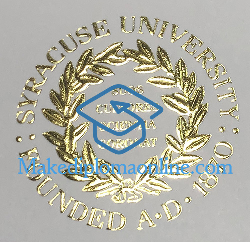 Syracuse University Diploma Seal