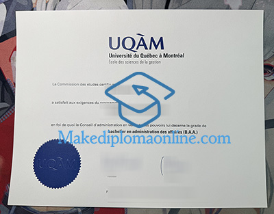 UQAM Diploma