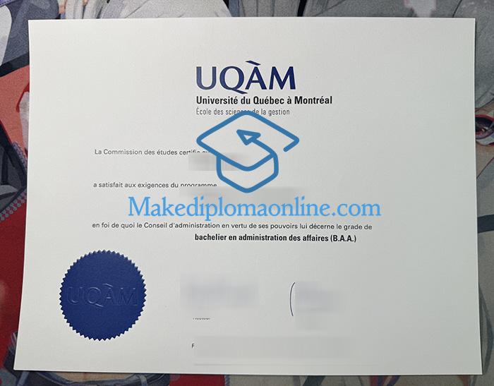 UQAM Diploma UQAM Diploma
