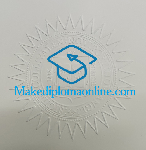 Yale University Diploma seal
