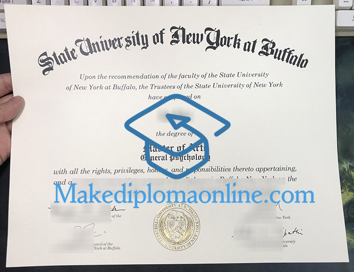 SUNY Buffalo Diploma