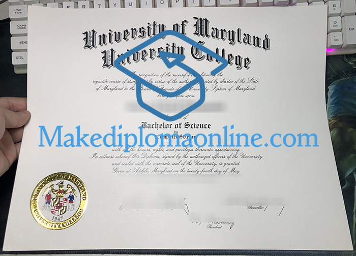 University of Maryland Diploma
