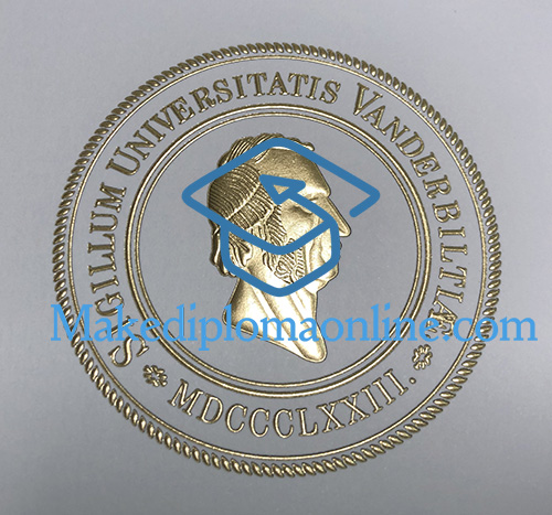 Vanderbilt University Diploma SEAL