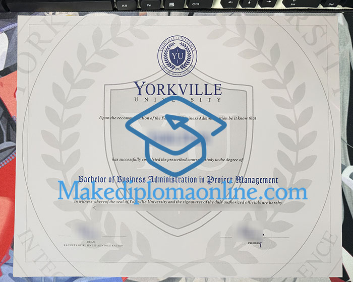 Yorkville University Diploma