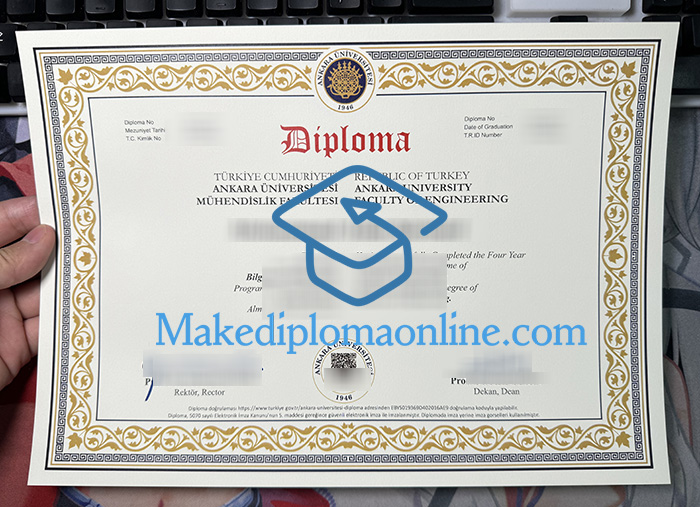 Ankara University Diploma